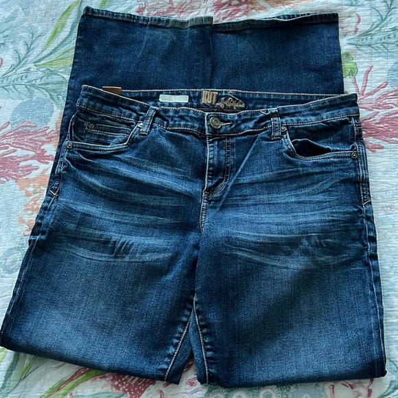 Kut from the Kloth Jackie Bootcut Dark Wash 14 - Picture 2 of 9